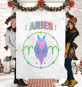Aries Sherpa Blanket | Zodiac Series 1 - Beyond T-shirts